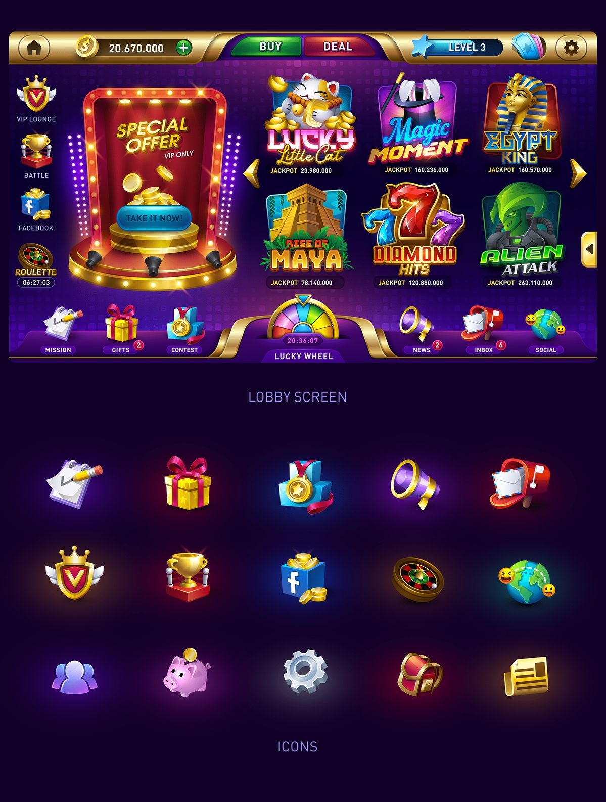 Mystic Slots game